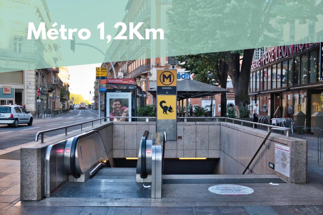 トゥールーズLe Pastel - Metro/ Centres De Formation-Fac-Thalesアパートメント エクステリア 写真