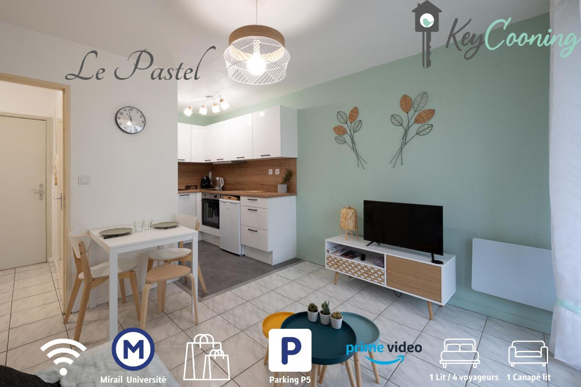 トゥールーズLe Pastel - Metro/ Centres De Formation-Fac-Thalesアパートメント エクステリア 写真